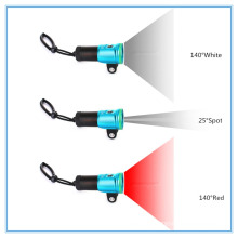 Multi-function Wide / Narrow Angle Diving LED Lamps For Scuba